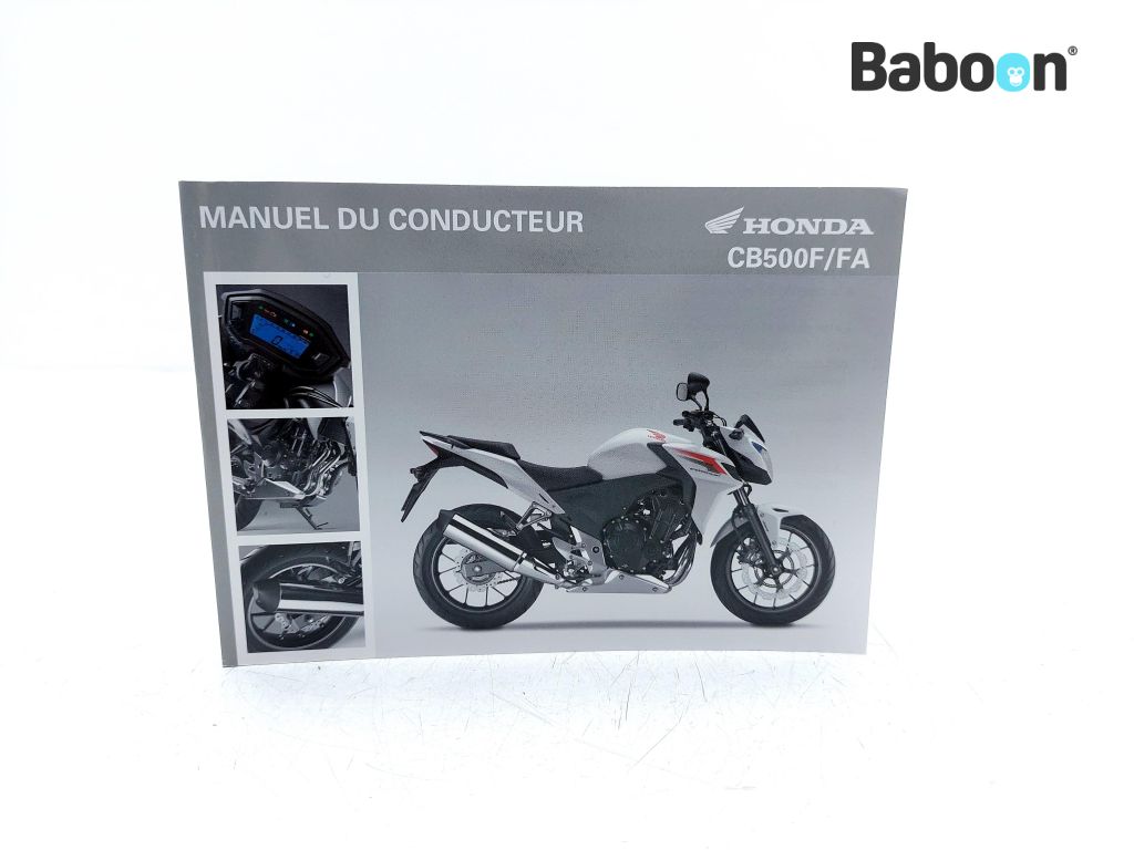 Honda CB 500 F 2013-2015 (CB500F PC45) Owners Manual (33MGZD00)
