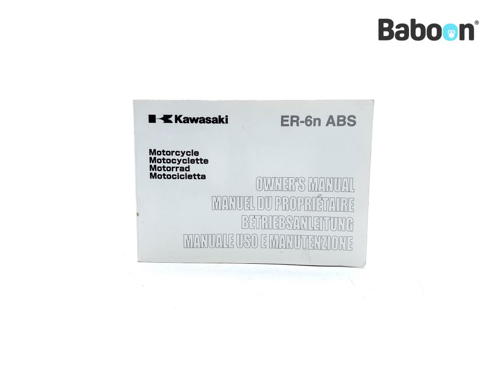 Kawasaki ER-6 2006-2008 (ER6 ER-6 EX650 ER650A-B) Owners Manual (99976-1282)
