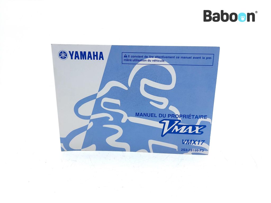 Yamaha VMX 1700 V-Max 2009-2014 (VMX1700 VMX-17 2S3) Instructie Boek (2S3-28199-F3)