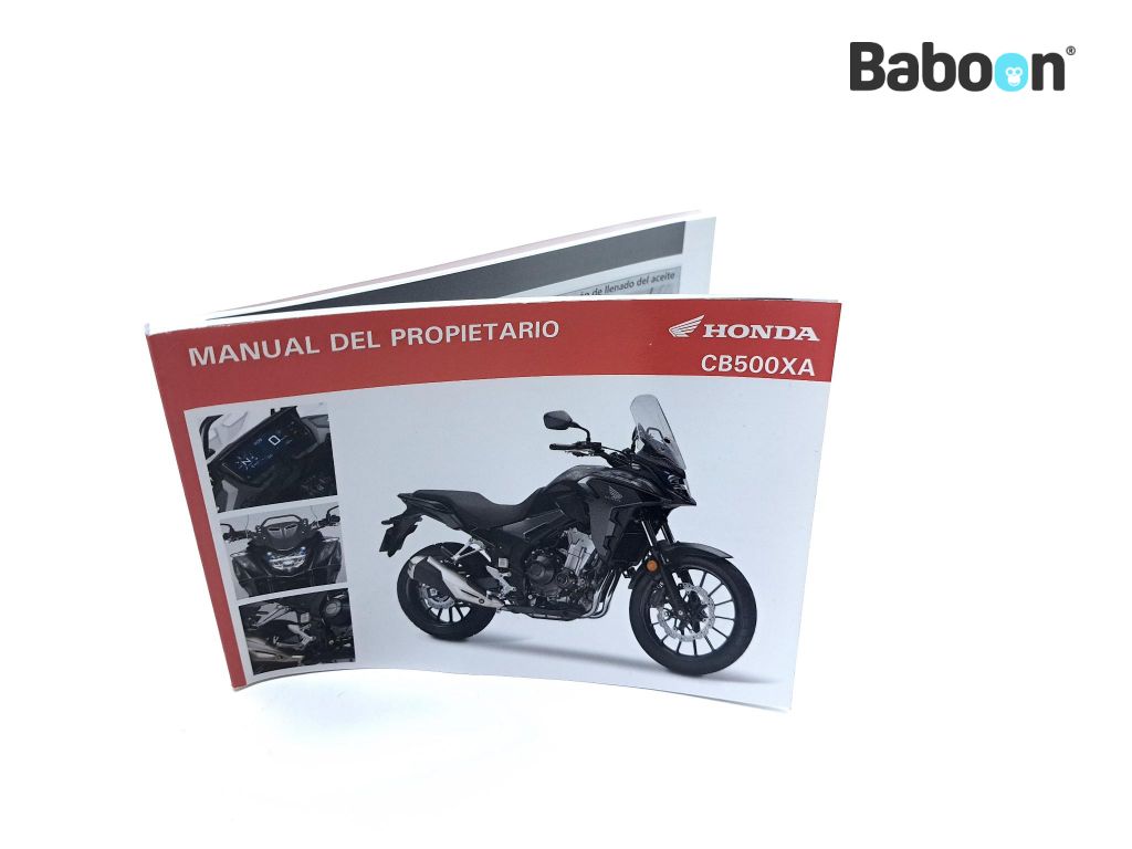 Honda CB 500 X 2019-2020 (CB500X PC64) Manualul utilizatorului Spanish (45MKPA00)