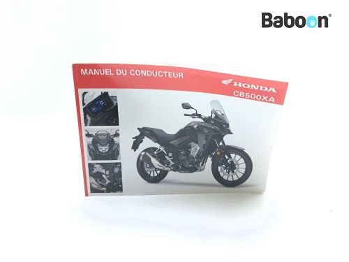 HONDA CR500R 圧倒的 オーナーズメンテナンスマニュアル