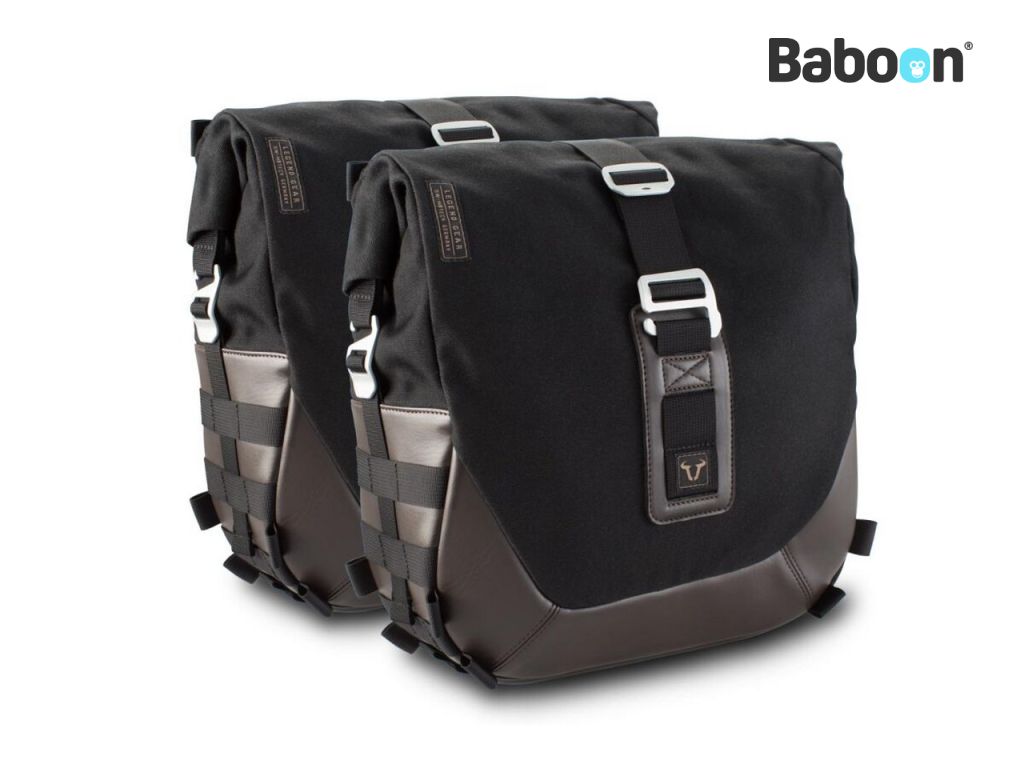 SW-Motech Legend Gear Bag Set Svart med väskfästen