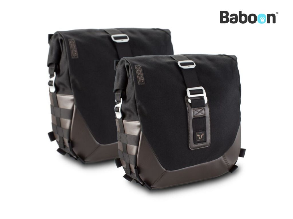 SW-Motech Legend Gear Bag Set Brun/Sort med Veskebraketter