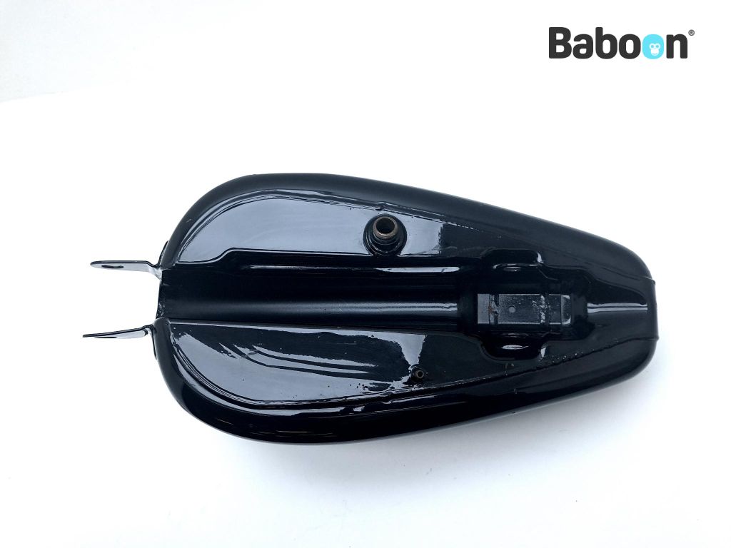 ORLETANOS Medusa Black Side Bag Compatible with Harley Davidson Sportster Forty Eight Saddle Bag Swing Bag Black
