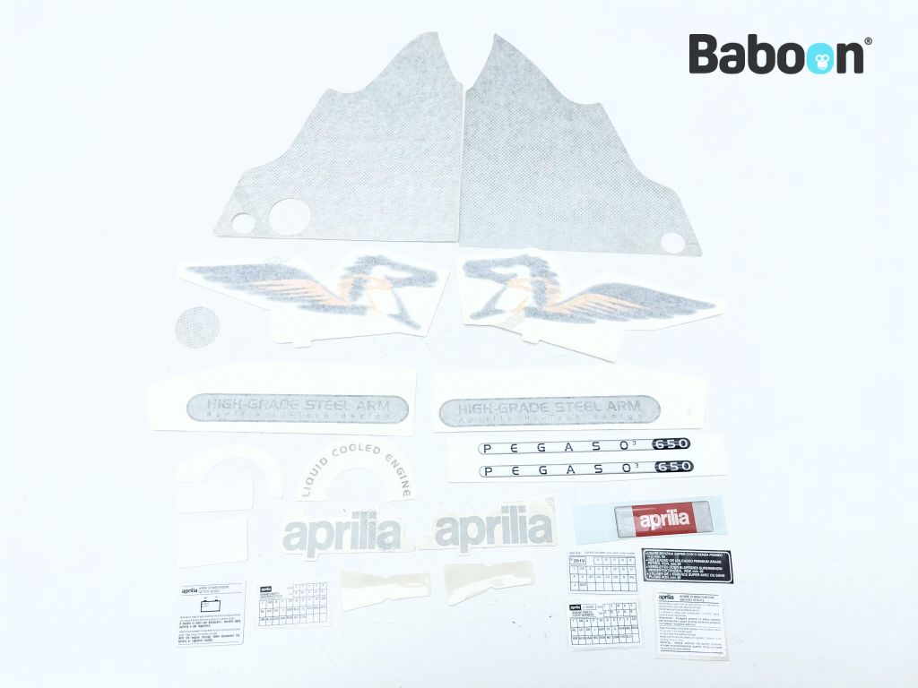 Aprilia Pegaso 650 1997-2000 (Cube) Tarra / siirtokuva Set (AP8147170)