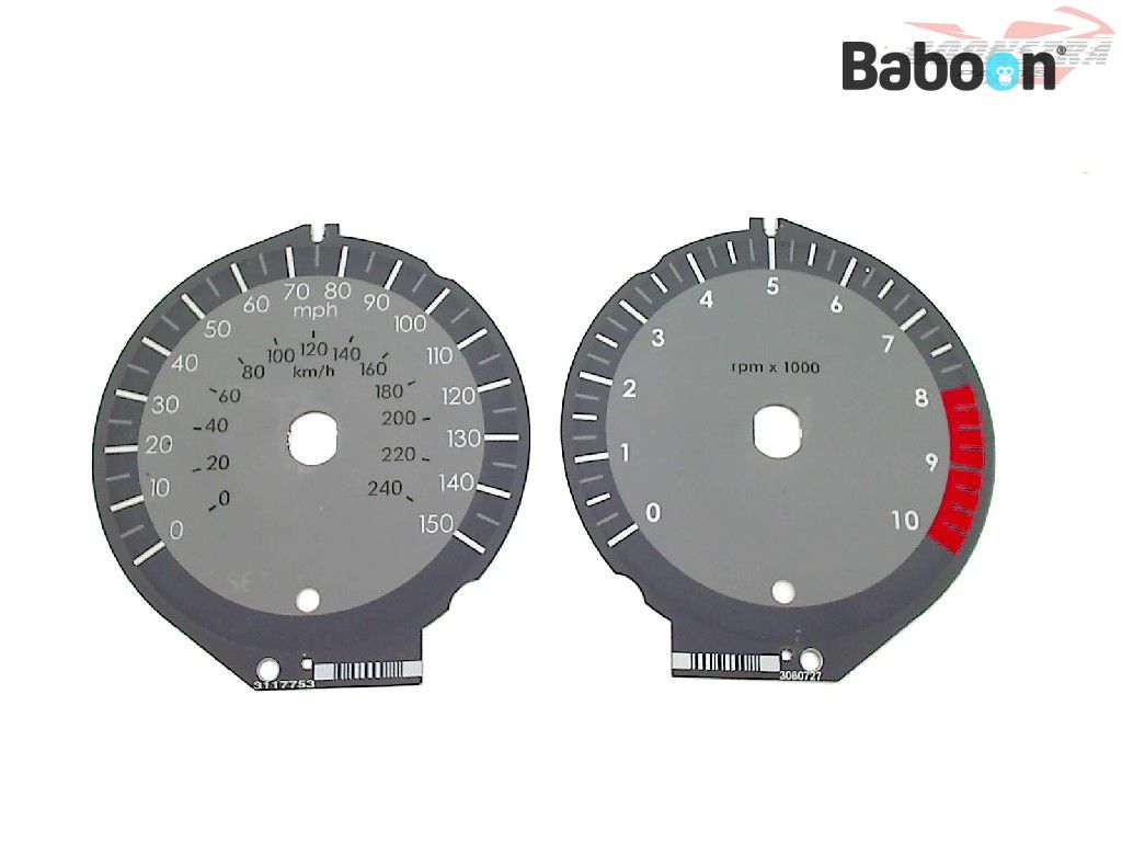 BMW R 1200 RT 2005-2009 (R1200RT 05) Placa indicator MPH