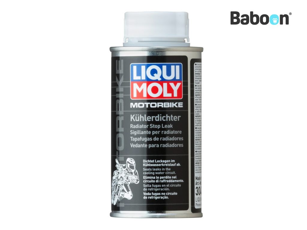 Liqui Moly Nettoyant pour radiateur Moto Scellant pour radiateur 125 ml