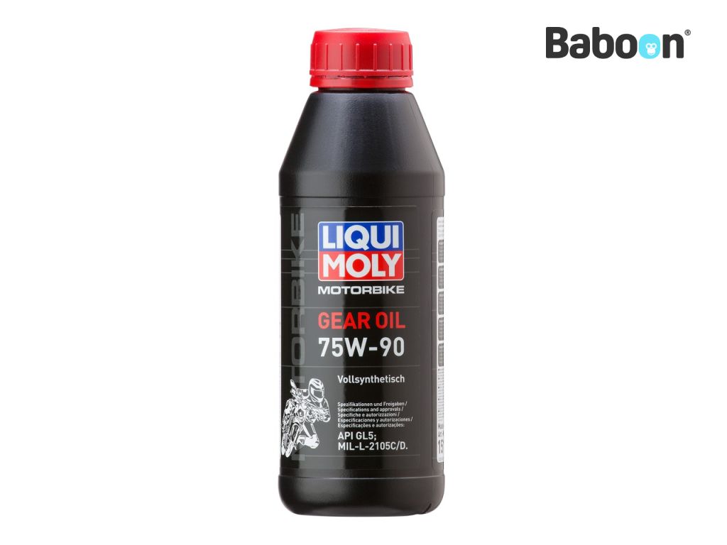Liqui Moly Huile pour engrenages Motorbike Gear Oil 75W-90 500ml