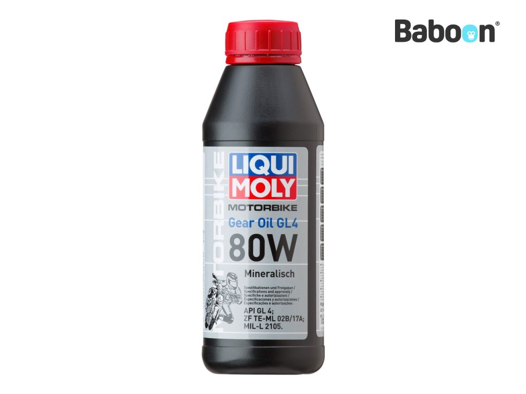 Liqui Moly Huile pour engrenages Motorbike Gear Oil 80W 500ml