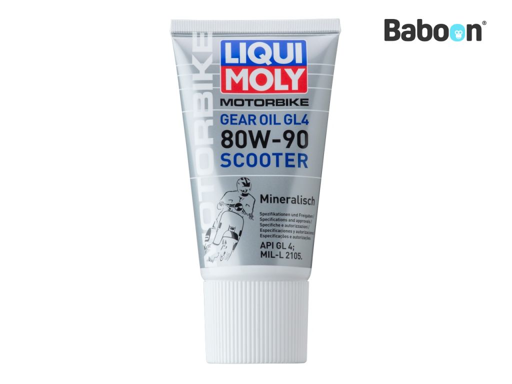 Liqui Moly Huile pour engrenages Motorbike Gear Oil 80W-90 Scooter 150ml
