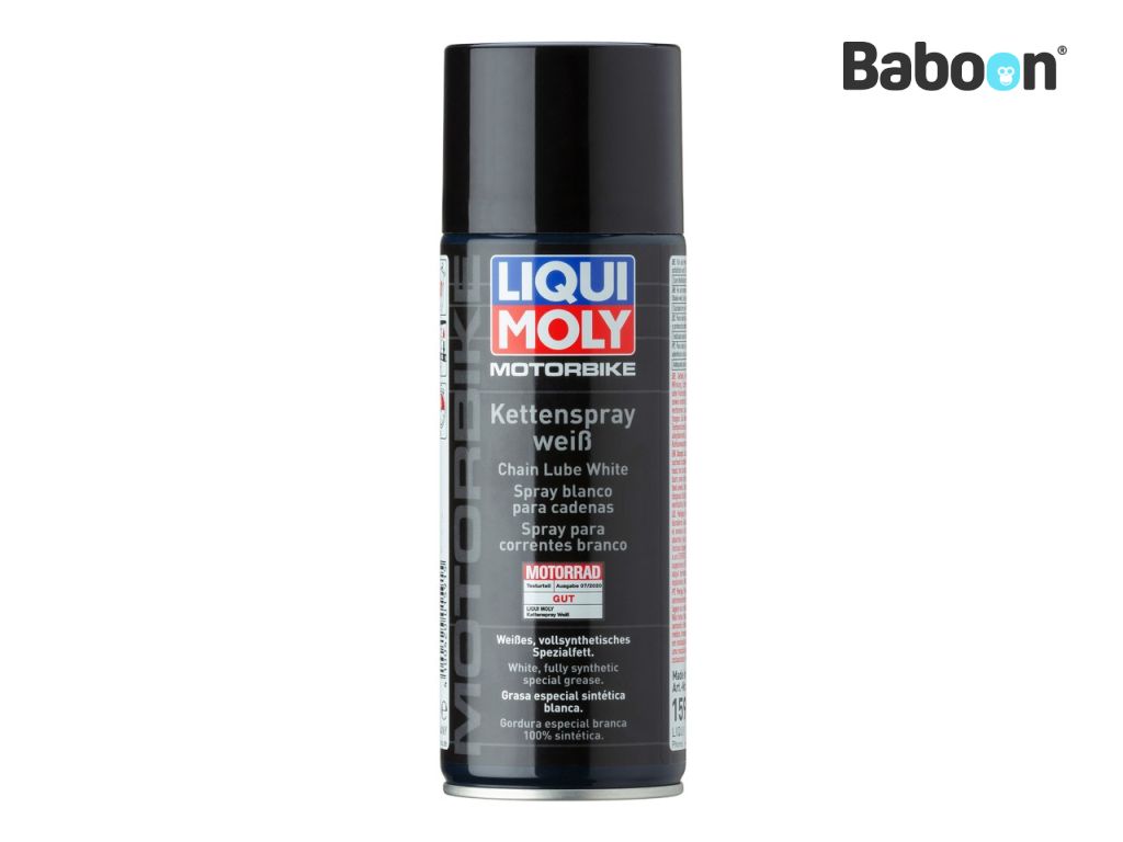Liqui Moly Spray pentru lanțuri de motociclete alb 400 ml