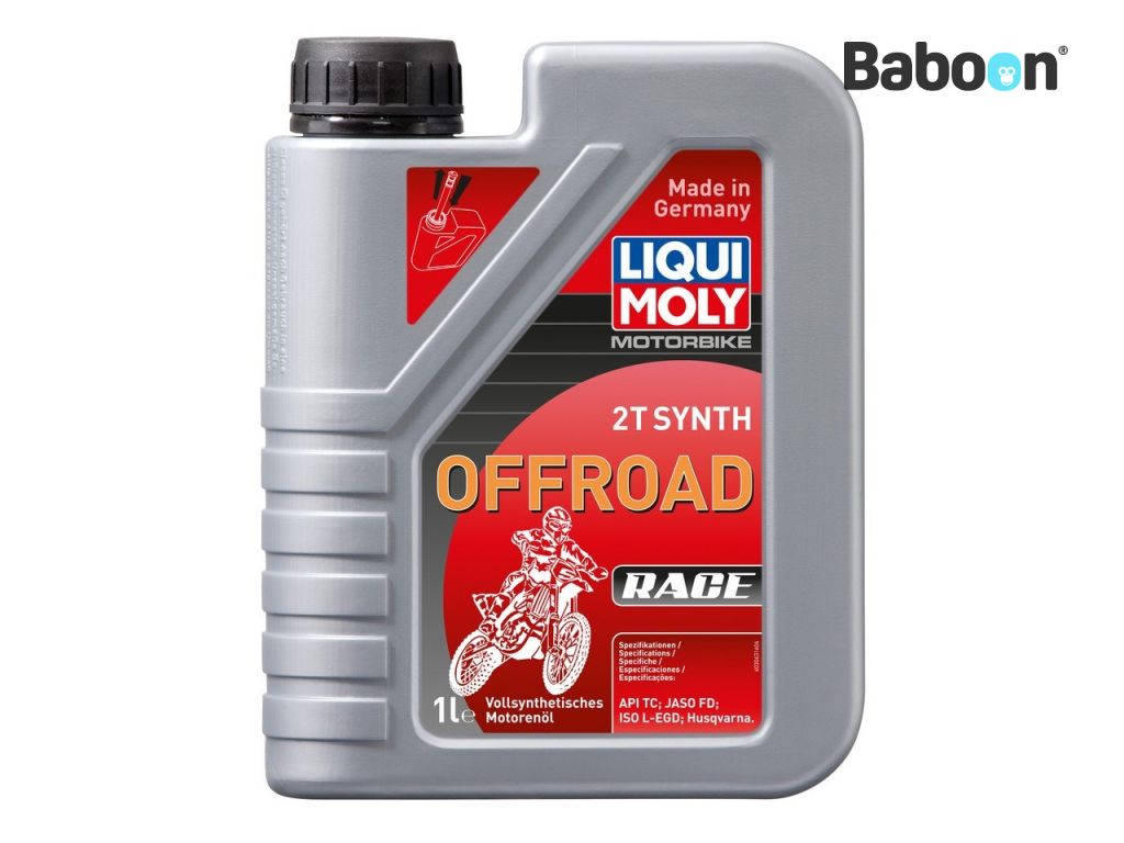 Liqui Moly 2-Stroke Oil Fully Synthetic Motorbike 2T Synth Offroad Race 1L