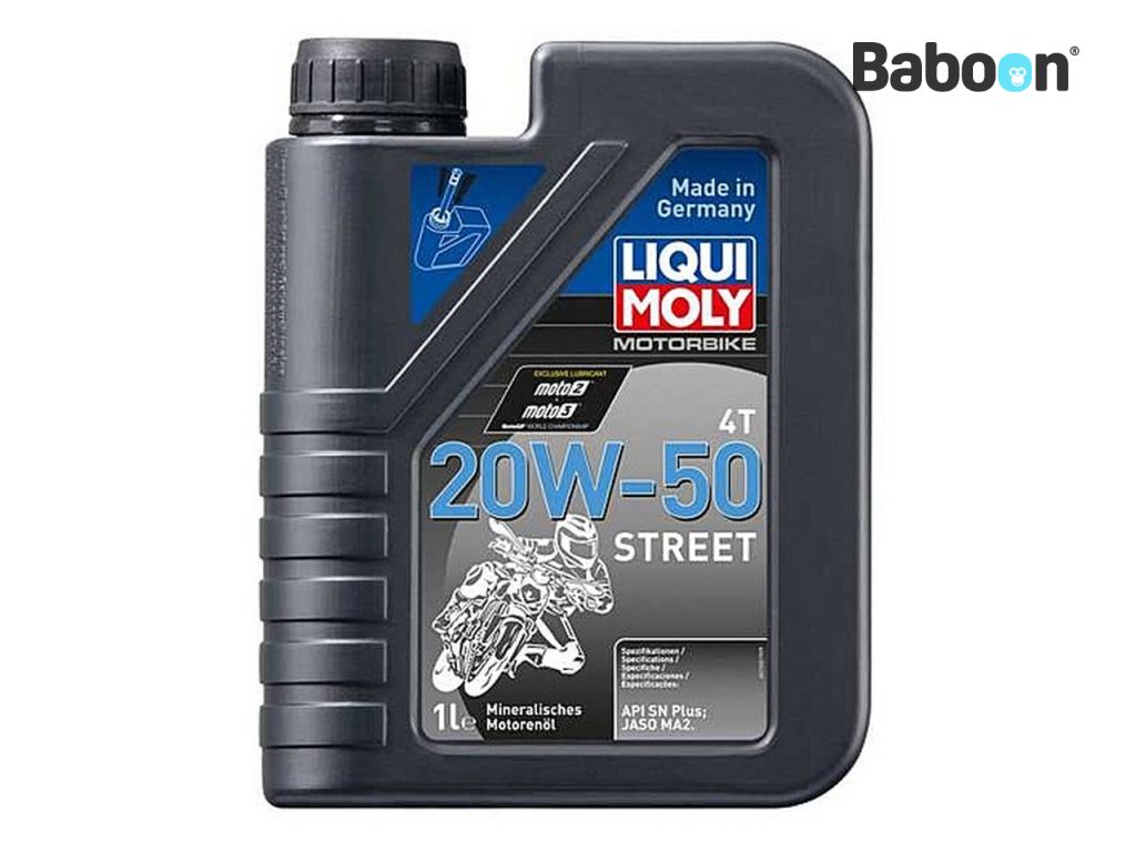 Liqui Moly Motorový olej Mineral Motorbike 4T 20W-50 Street 1L