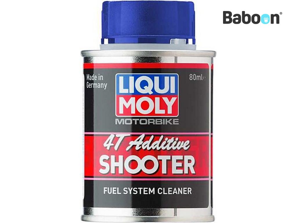 Liqui Moly Fuel Additive -moottoripyörä 4T Shooter 80ml