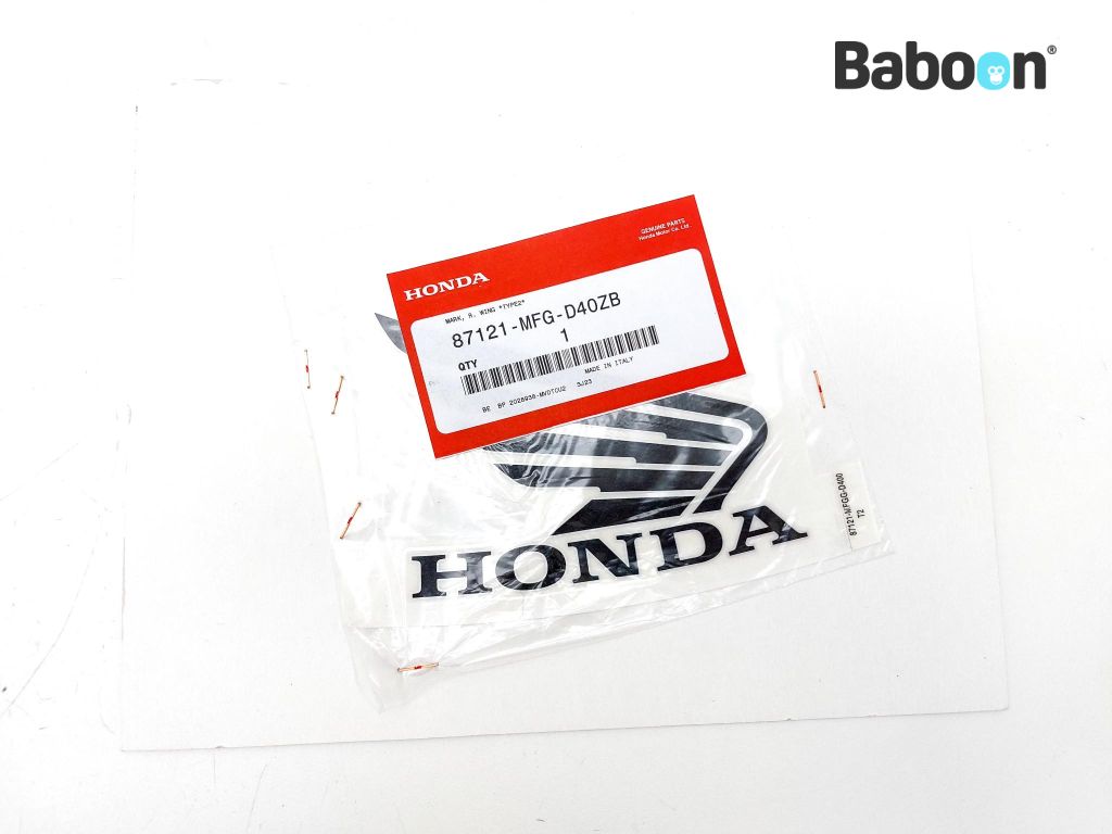 Honda CB 600 F Hornet 2007-2013 (CB600F PC41) Sticker (87121-MFG-D40ZB)