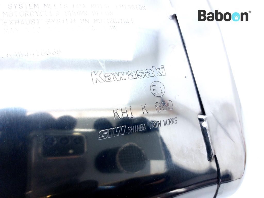 Kawasaki ZX 6 R 2019-2020 (NINJA ZX-6R ZX636G-H) Exhaust