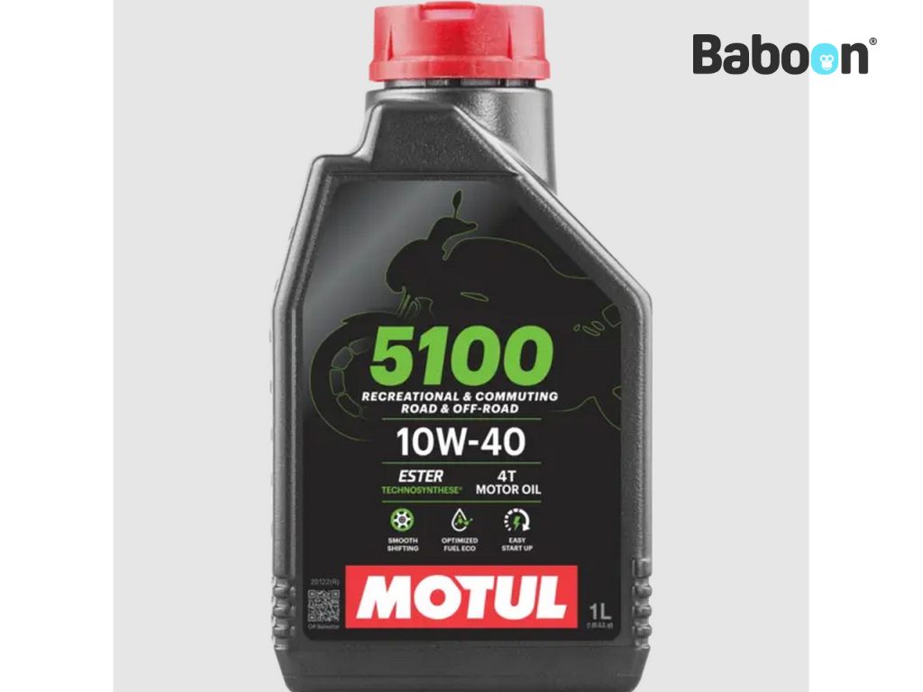 MOTUL 5100 4T Motor Oil 10W40 Semi-synthetic 1L