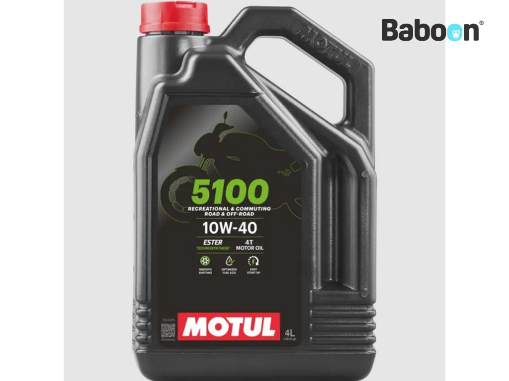 MOTUL 5100 4T Motor Oil 10W40 Semi-synthetic 4L