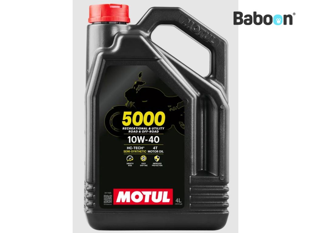MOTUL 5000 4T Motor Oil 10W40 Semi-synthetic 4L