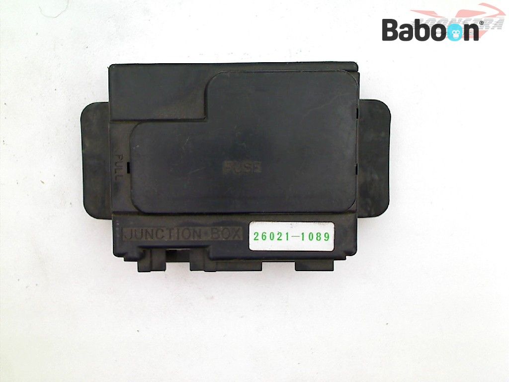 Kawasaki ZZR 1100 1993-2001 (ZZR1100 ZZ-R1100 ZX1100D) Caixa de fusíveis (26021-1089)