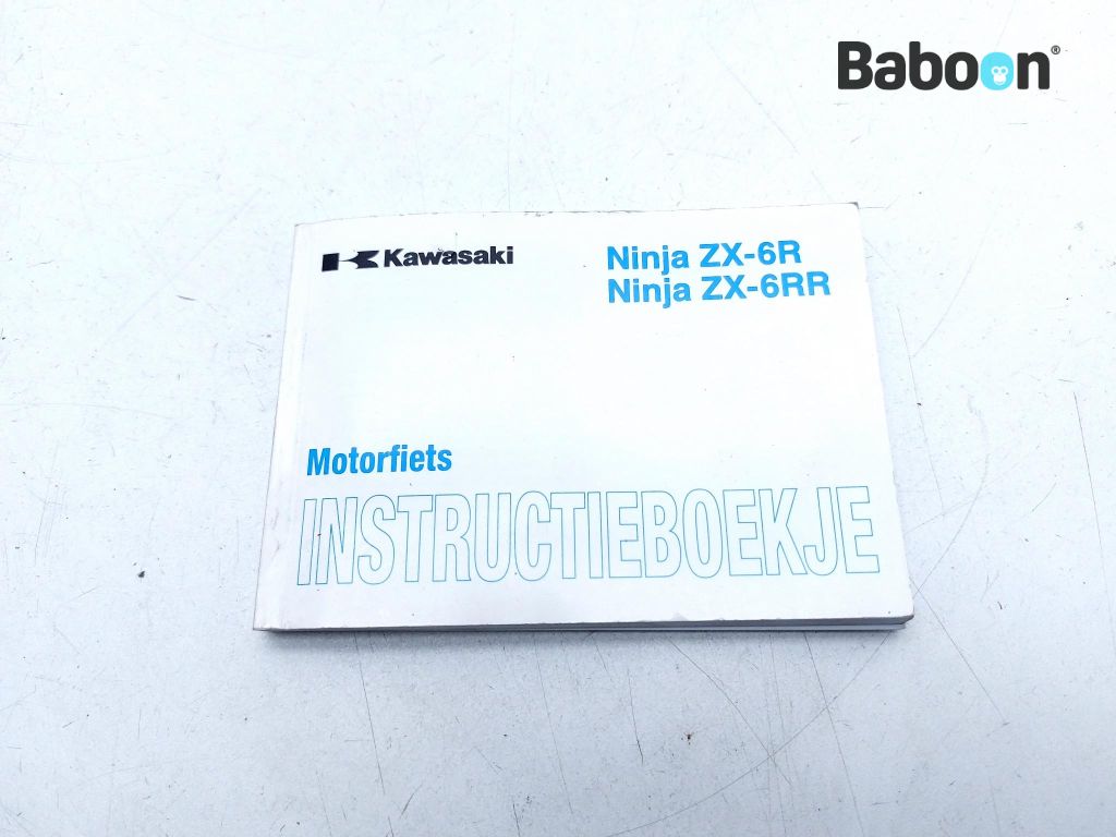 Kawasaki ZX 6 R 2003-2004 (NINJA ZX-6R ZX636B) Instructie Boek