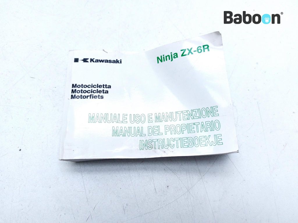 Kawasaki ZX 6 R 2007-2008 (NINJA ZX-6R ZX600P) Owners Manual