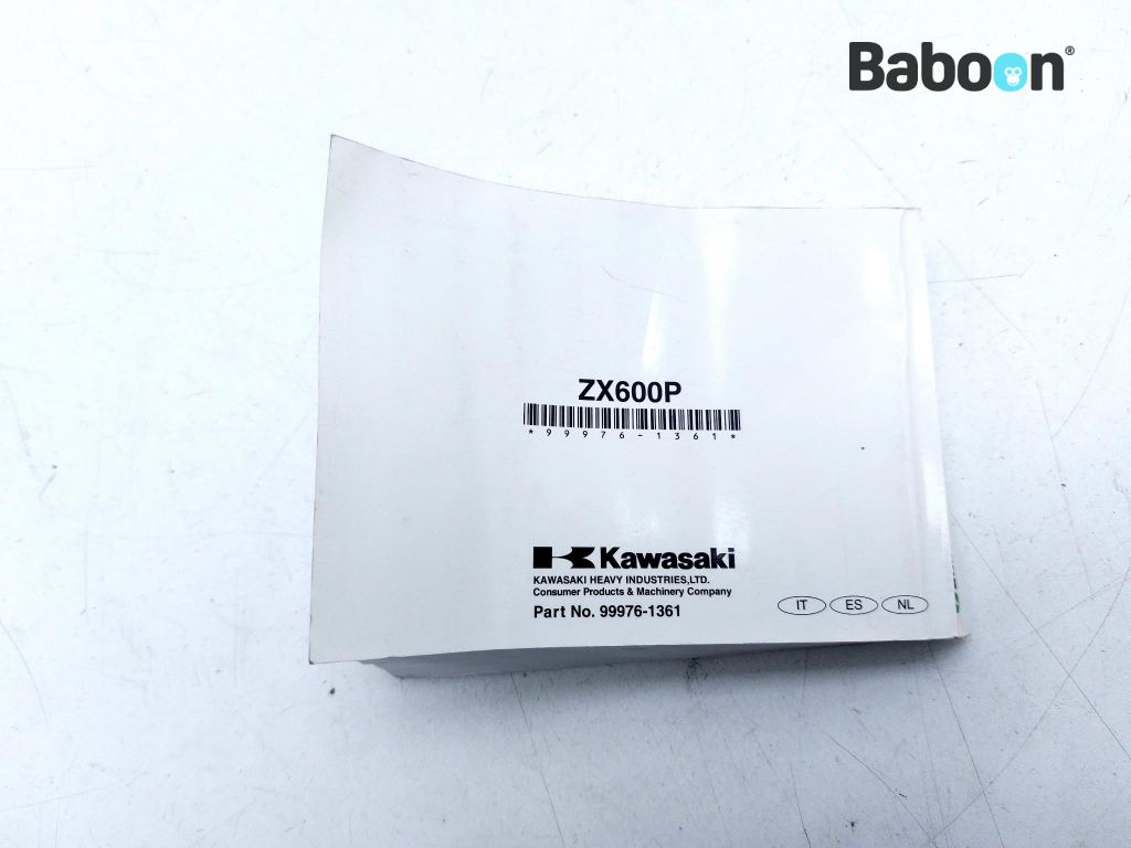Kawasaki ZX 6 R 2007-2008 (NINJA ZX-6R ZX600P) Owners Manual