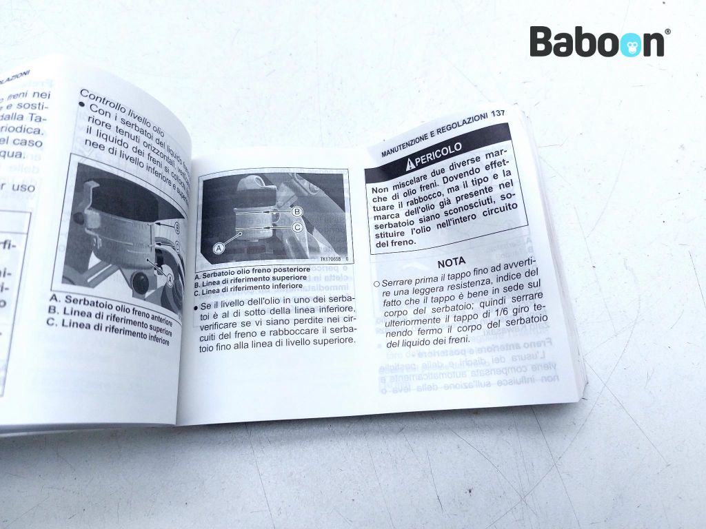 Kawasaki ZX 6 R 2007-2008 (NINJA ZX-6R ZX600P) Owners Manual
