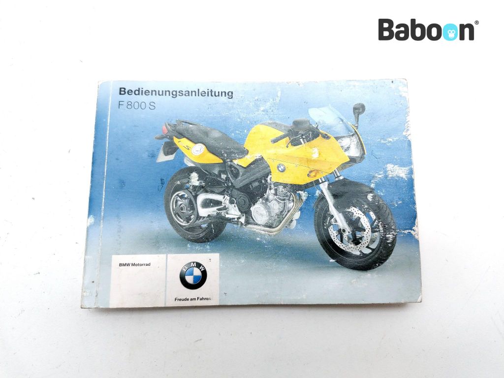 BMW F 800 S (F800S) Instrukcja German (01407699320)