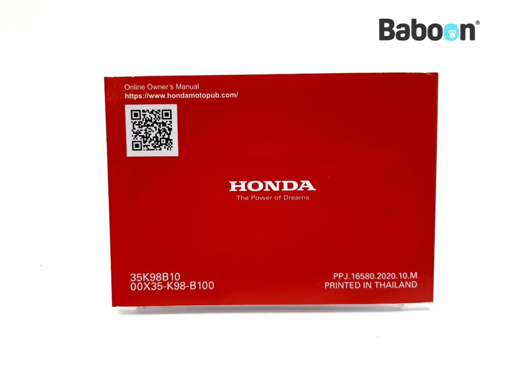 Honda CB 125 R 2021-2023 (CB125R JC91) Owners Manual Spanish