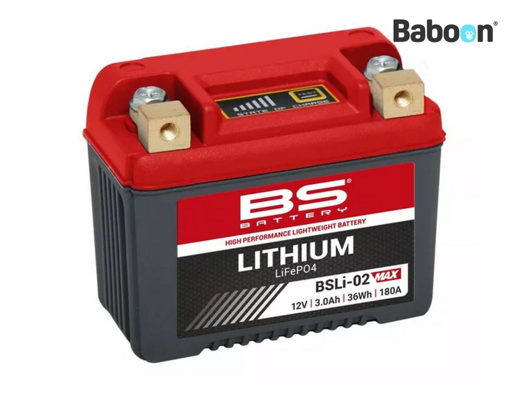 BS Battery Μπαταρία λιθίου BSLi-02 Max 