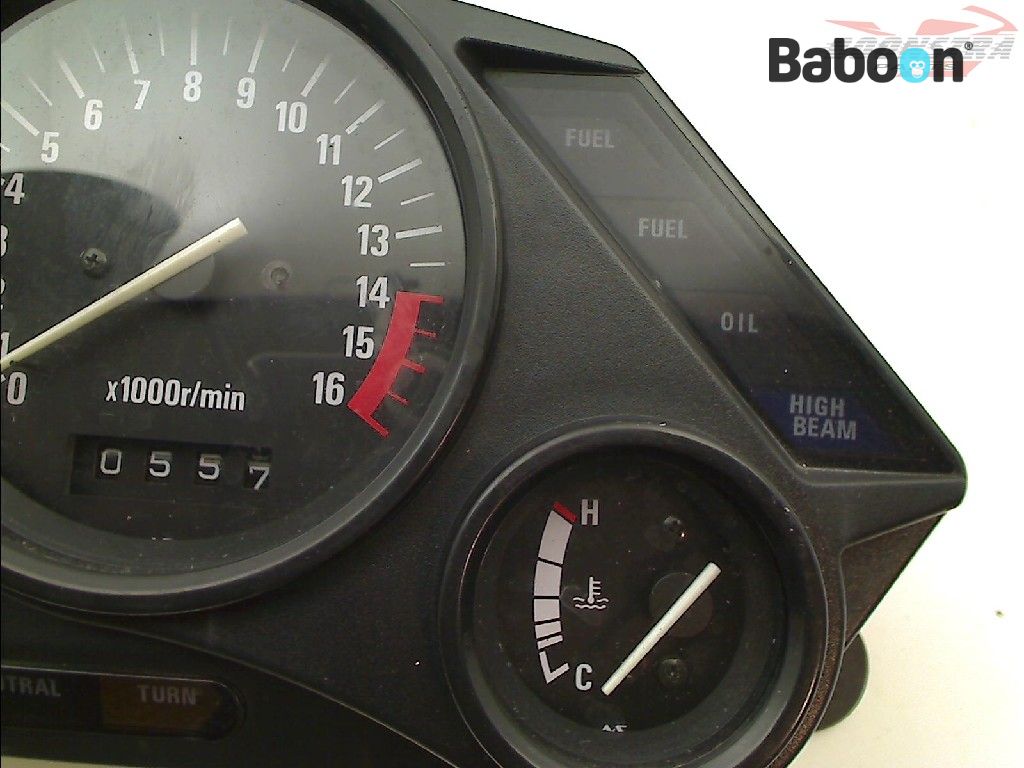ハピ Kawasaki ZZR 600 1990-1992 (ZZ-R600 ZX-6E ZX600D) Gauge