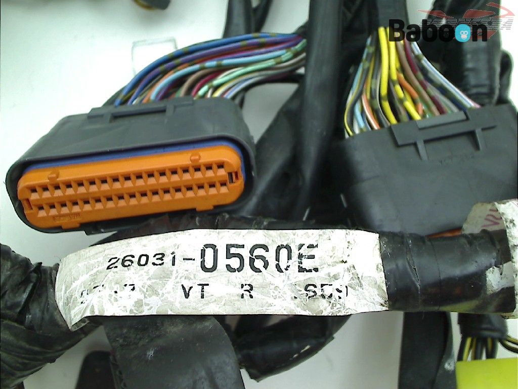 とと Kawasaki ZX 6 R 2007-2008 (NINJA ZX-6R ZX600P) Wiring