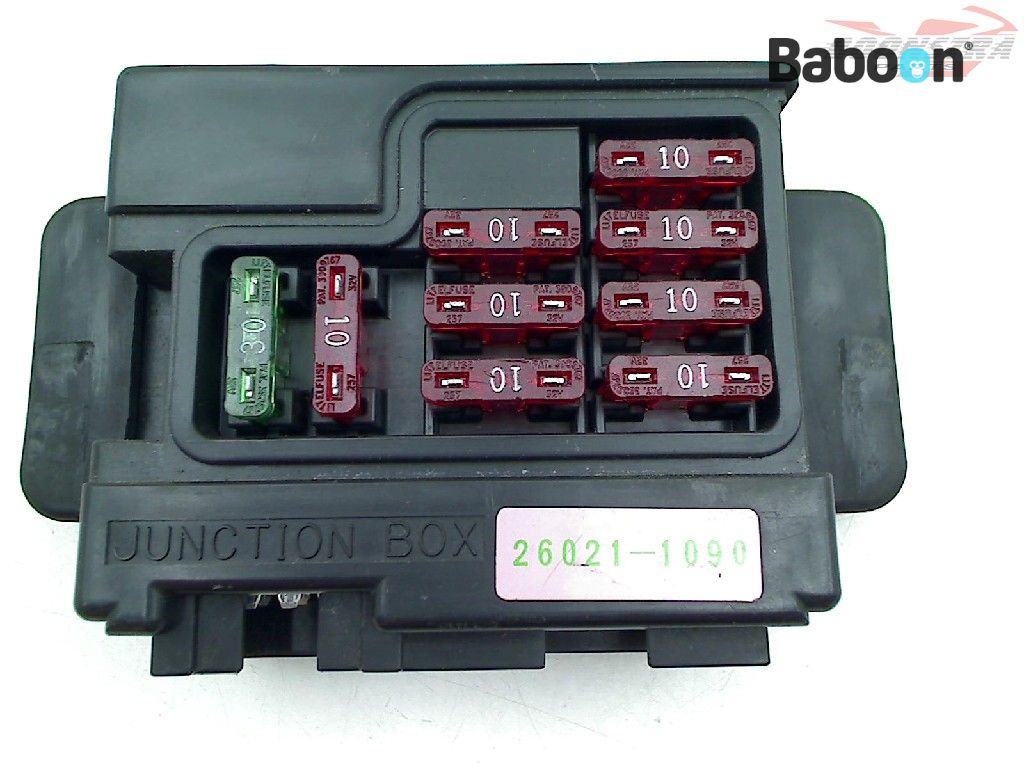 Kawasaki ZX 6 R 1995-1997 (NINJA ZX-6R ZX600F) Fuse Box (26021