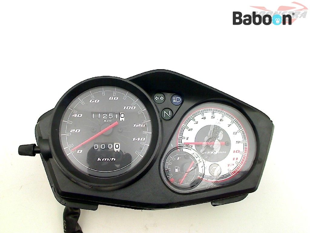 Honda CBF 125 2009-2013 (CBF125 JC40) Cuentaquilómetros/Velocímetro KMH (Completo) Model 2011-2013