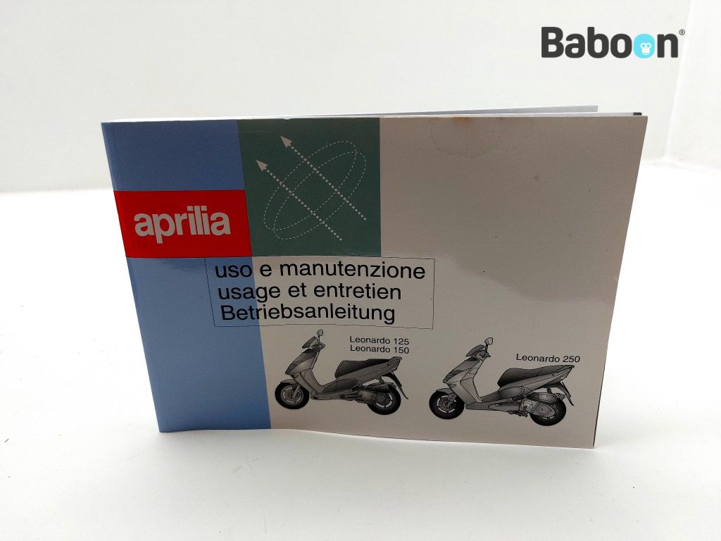 APRILIA Leonardo 125 Mode D'emploi