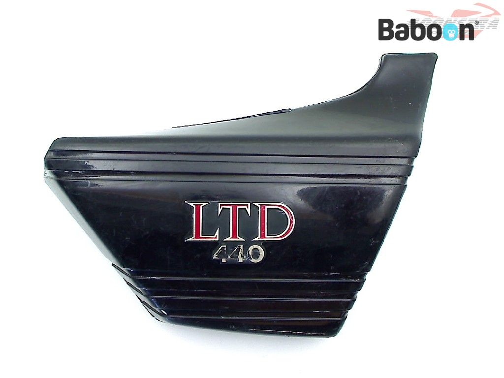 Kawasaki LTD 440 A2 1981 (LTD440 KZ440A VIN:022501 up) Cache latéral droite (36001-1071)