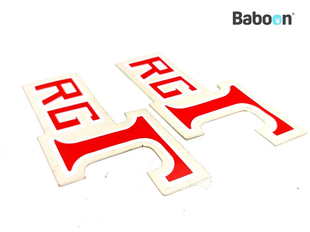 Autocollants Réservoir Suzuki RG 500 - Gamme 1985-1987 - Neufs - Fabriqués En Italie