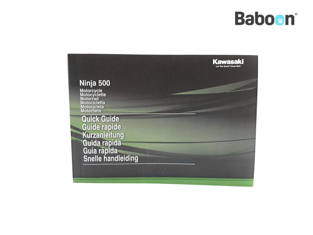 naoyuki05020514ページ Kawasaki Ninja 500 +SE 2024- (EX500G EX500J) Owners Manual English