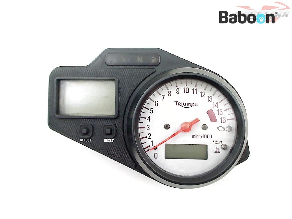 Triumph Speed Four 2002-2004 Måleinstrument/Speedometer mil/t