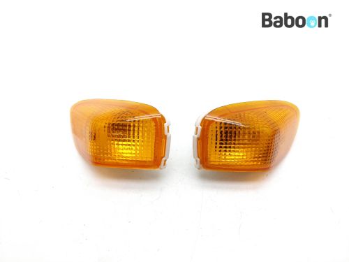 thumbnail image 2 of BikeMaster Front Left Turn Signal & Lens For Kawasaki ZL900 Eliminator (1985-1986) - Orange 2 of 6