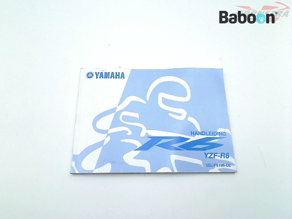 Yamaha YZF R6 2003-2005 (YZF-R6 5SL) Instructie Boek