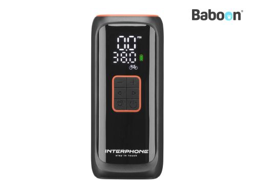 Interphone Smart Air Pump – Portable Compressor for Motorcycle, Car & Bicycle