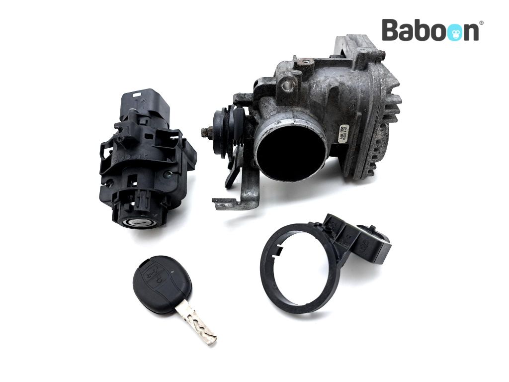 Contactsleutel past voor CB/CM 400/450, motorfiets contactsleutel schakelaar slot, met ontgrendelde sleutel, zwart Contactsleutel past voor CB/CM 400/450, motorfiets contactsleutel schakelaar slot, met ontgrendelde sleutel, zwart