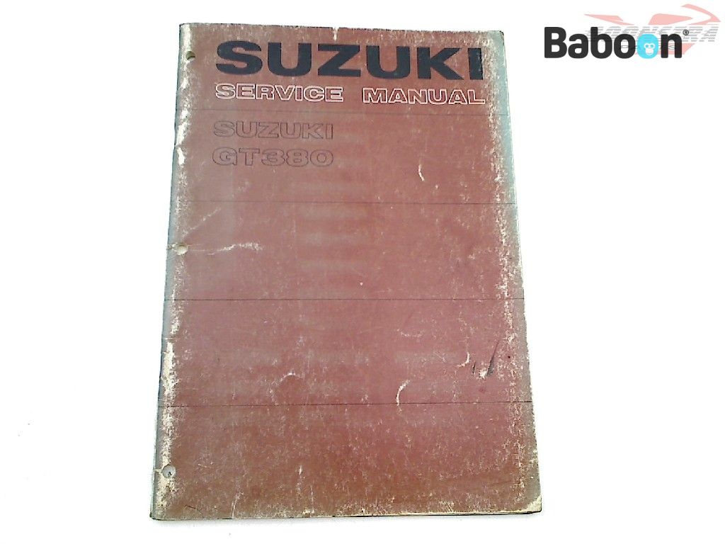 Suzuki GT 380 1974-1978 Manuaali / Service Manual