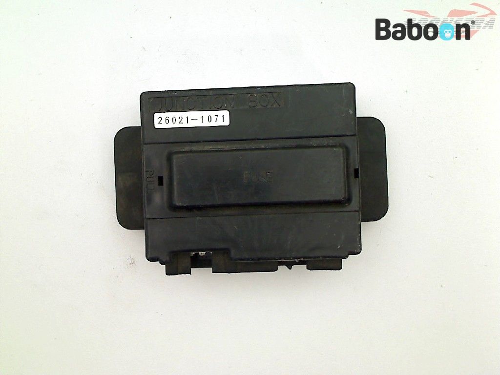 Kawasaki ZZR 600 1990-1992 (ZZ-R600 ZX-6E ZX600D) Boîte à fusibles (26021-1077)