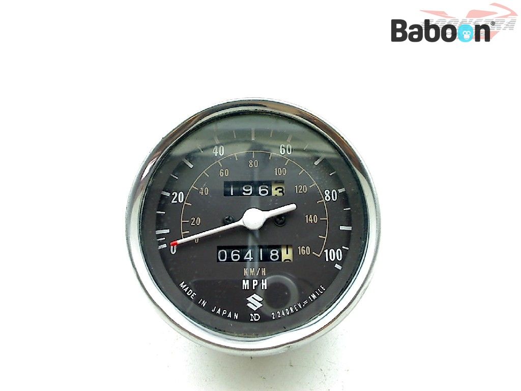 Suzuki GT 185 1973-1978 Horloge MPH