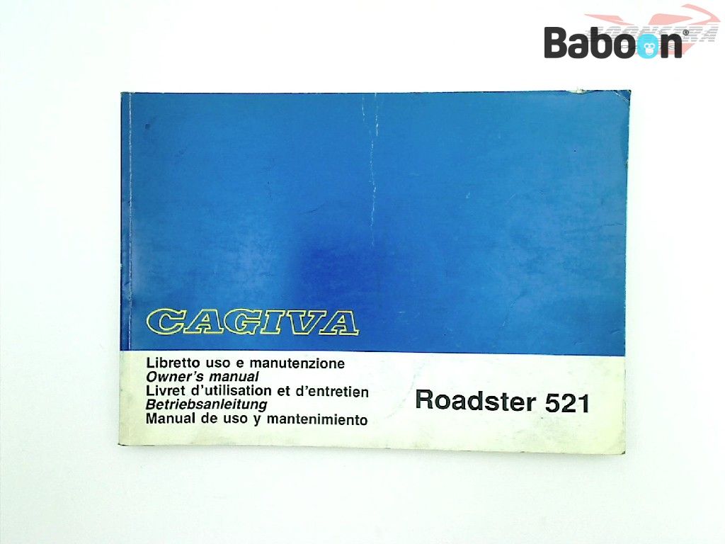 Cagiva 521 Roadster Custom 1993-1996  Fahrer-Handbuch