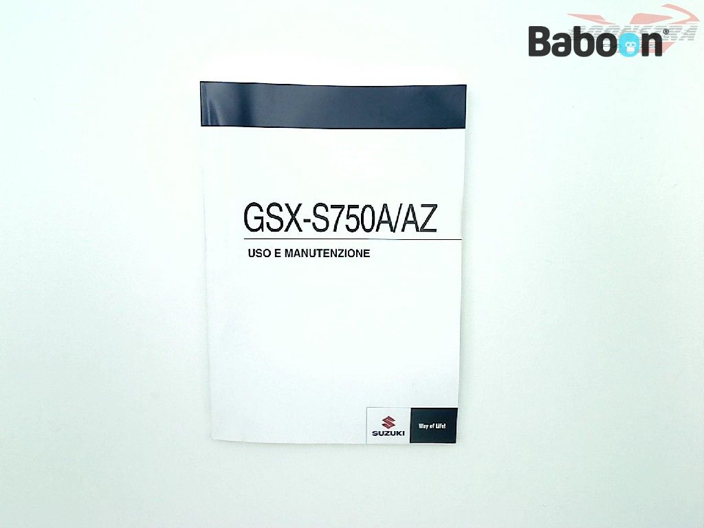Suzuki GSX S 750 2015-2016 (GSXS750) Instructie Boek