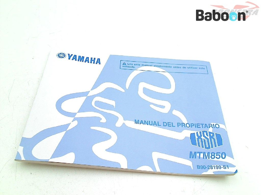 Yamaha XSR 900 2016-2019 (RN431 B90) Libretto istruzioni (B34-F8199-S1)